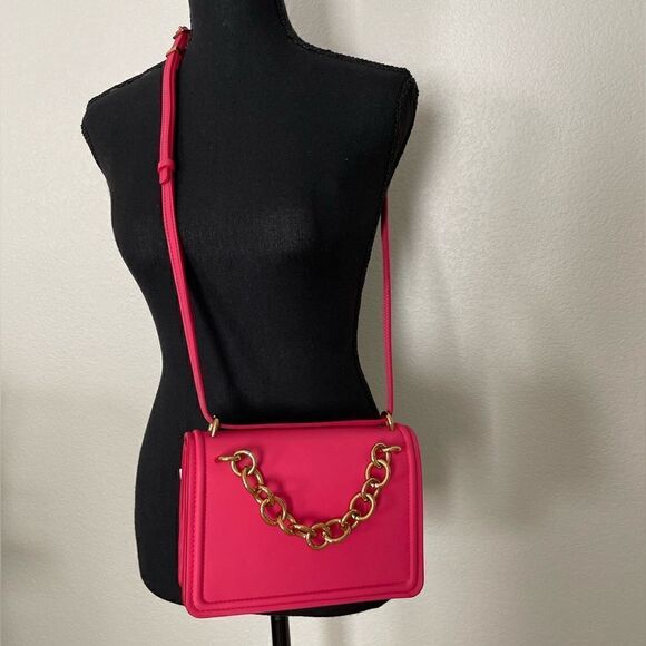 NWT Zara Chain Trim Crossbody Bag - Picture 4 of 13